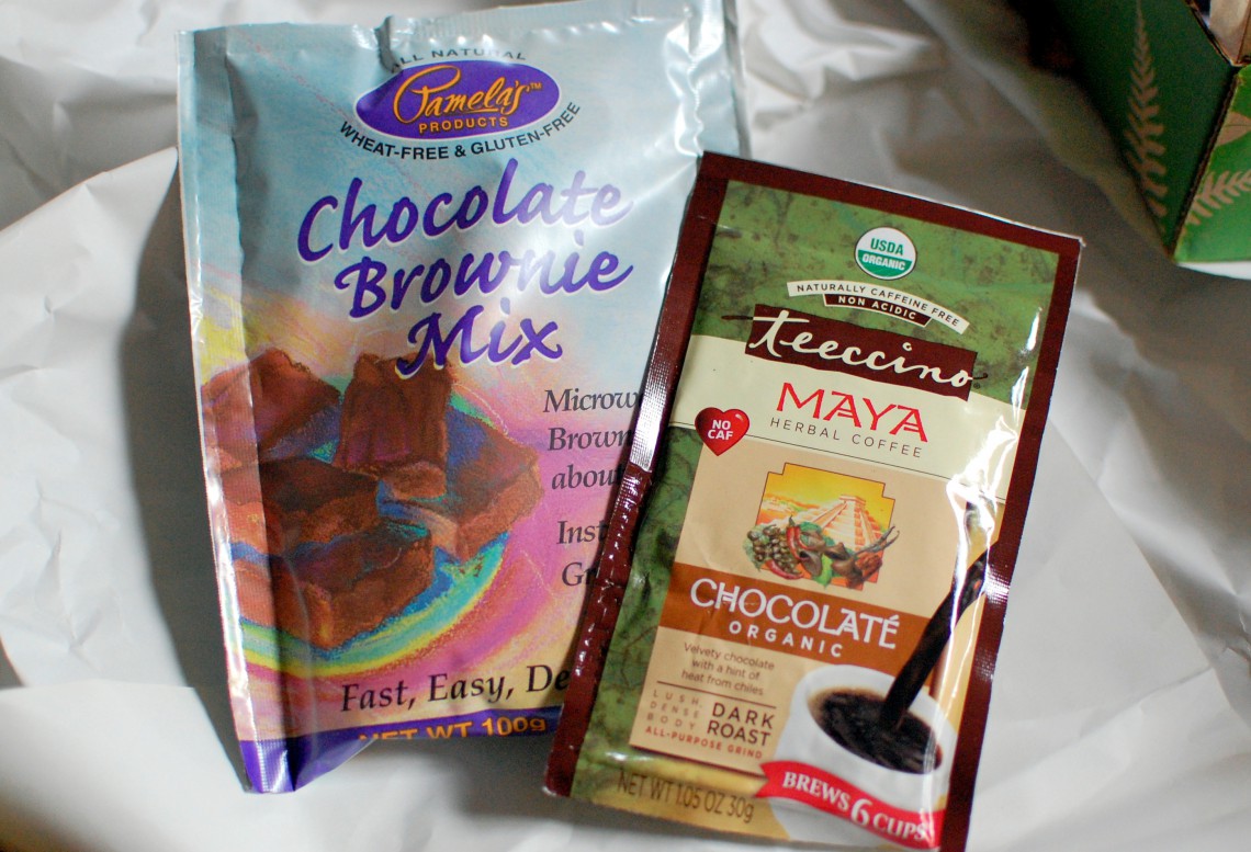 Brownies n' coffee.