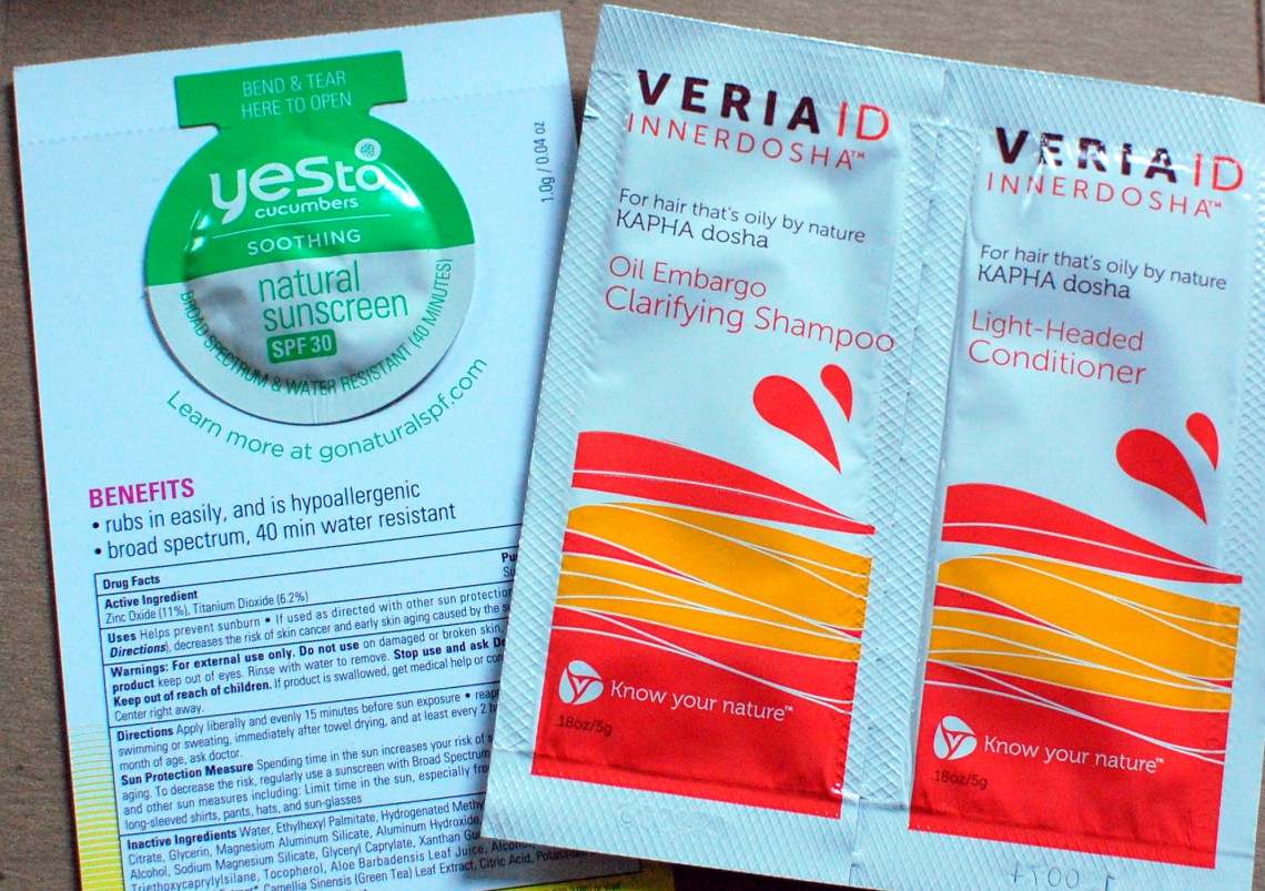 Foil packets. Meh.