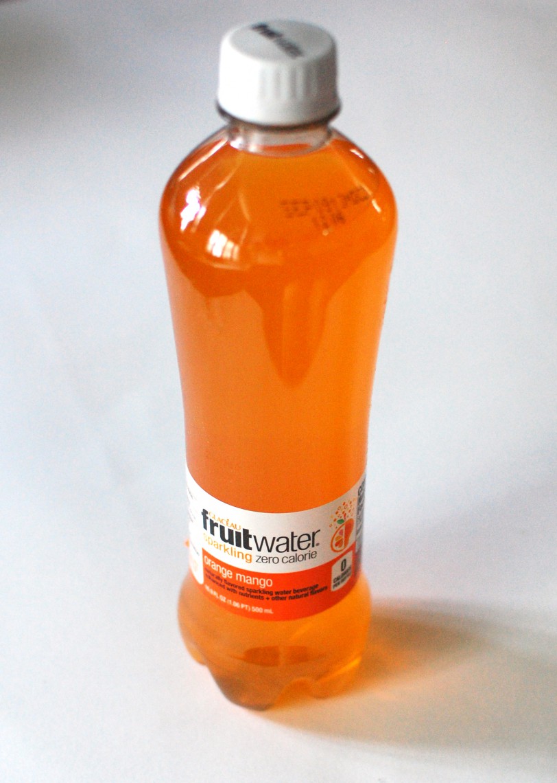 Water. Orange water.