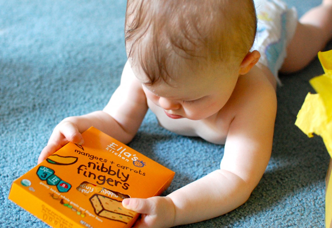 Ev's eager to nibble.
