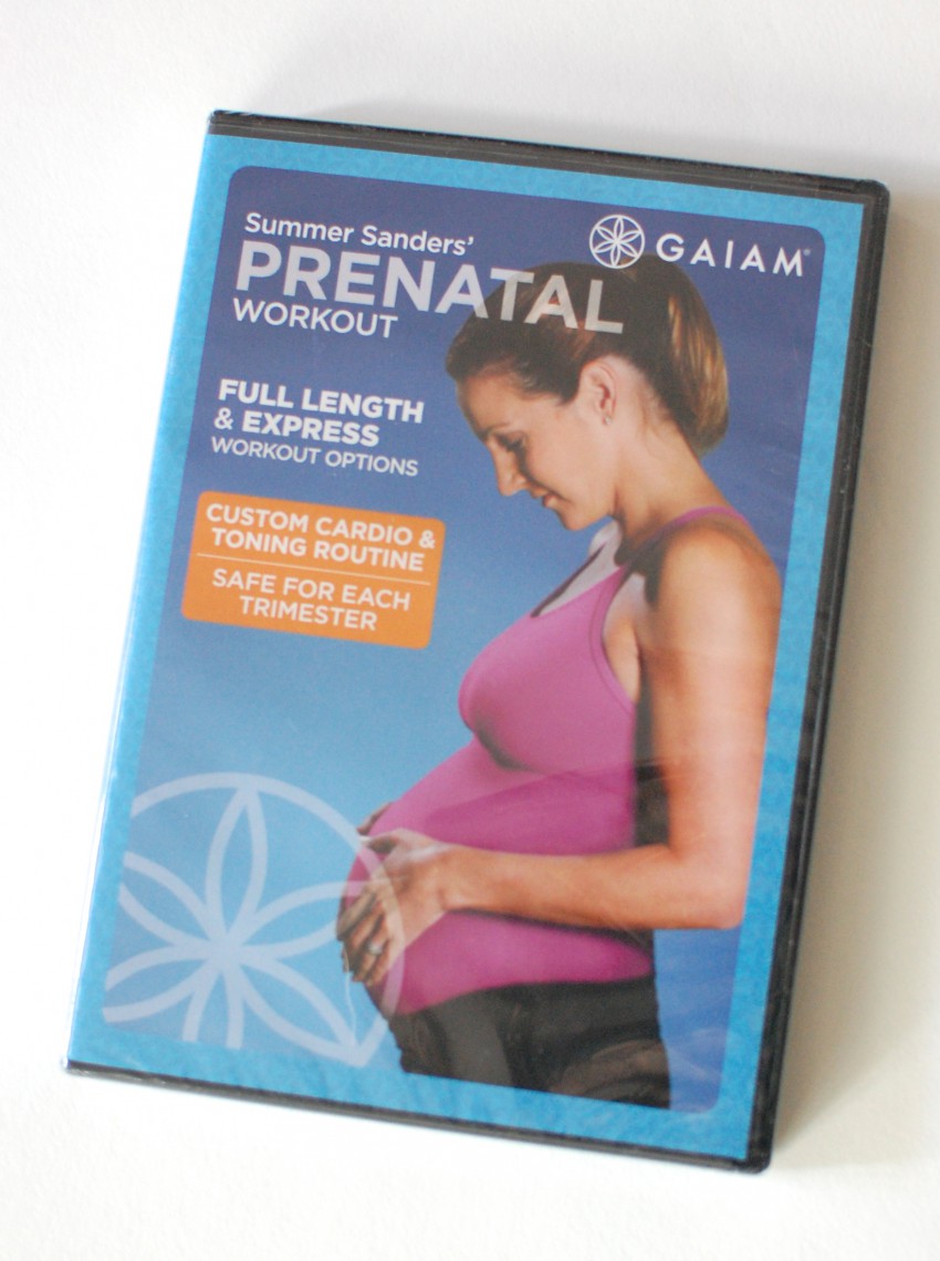 Prenatal workout DVD