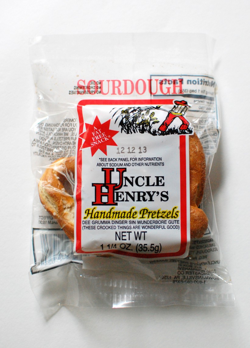 Uncle Henry's Pretzels (but you can have some too).
