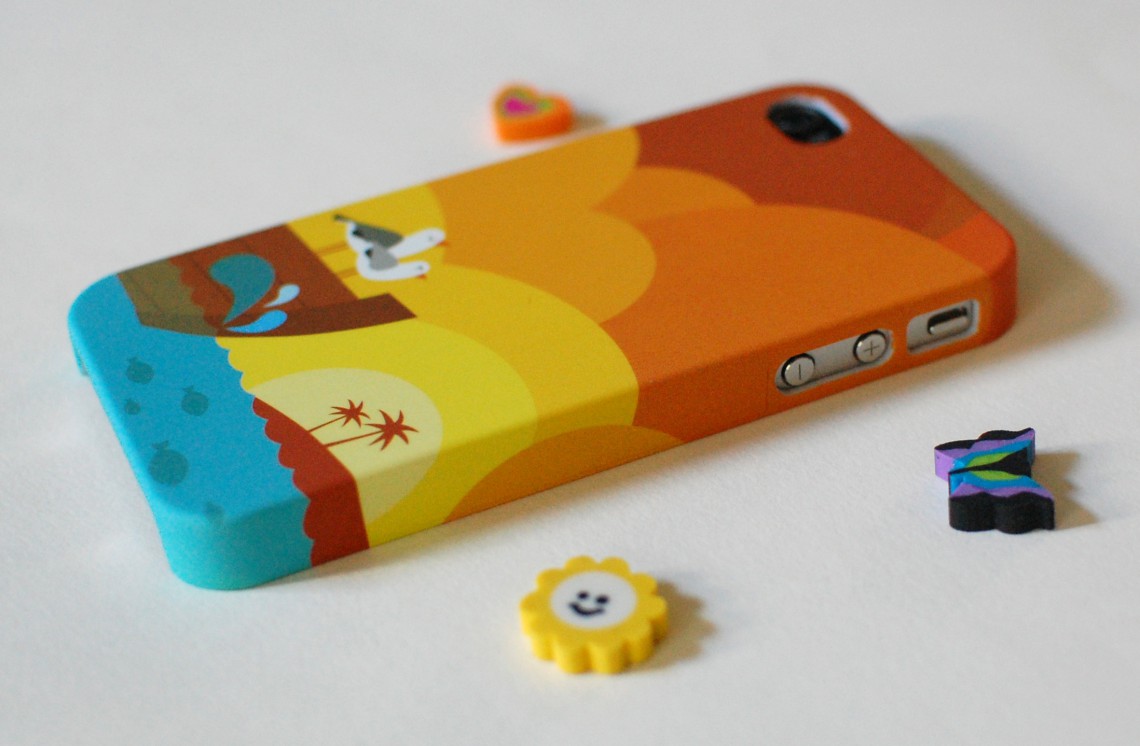 My phone, all dressed up.