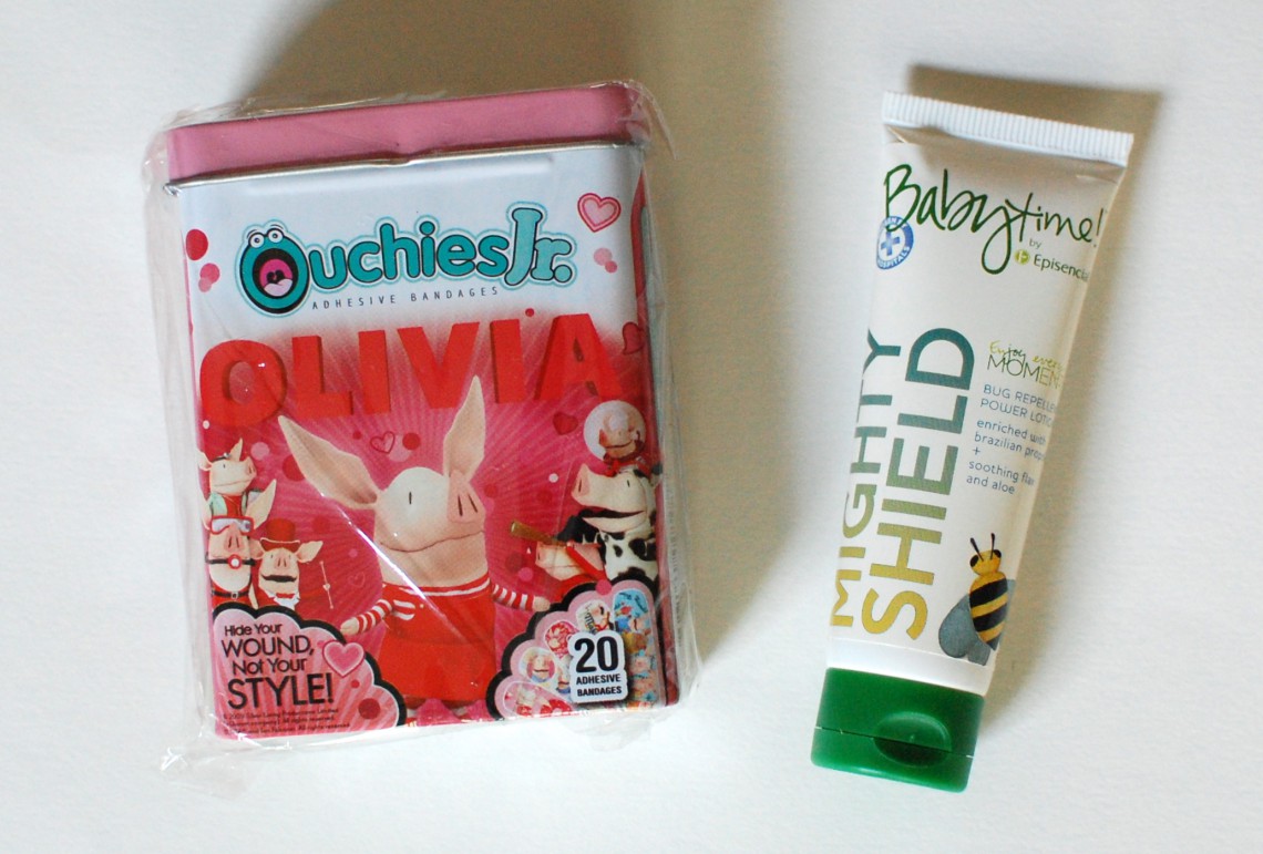 Bandaids & bug repellant!