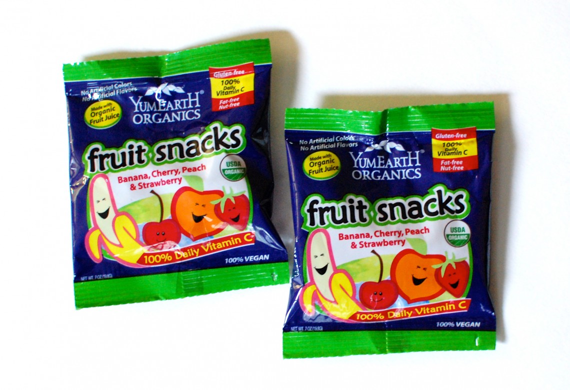 Fruit snacks!