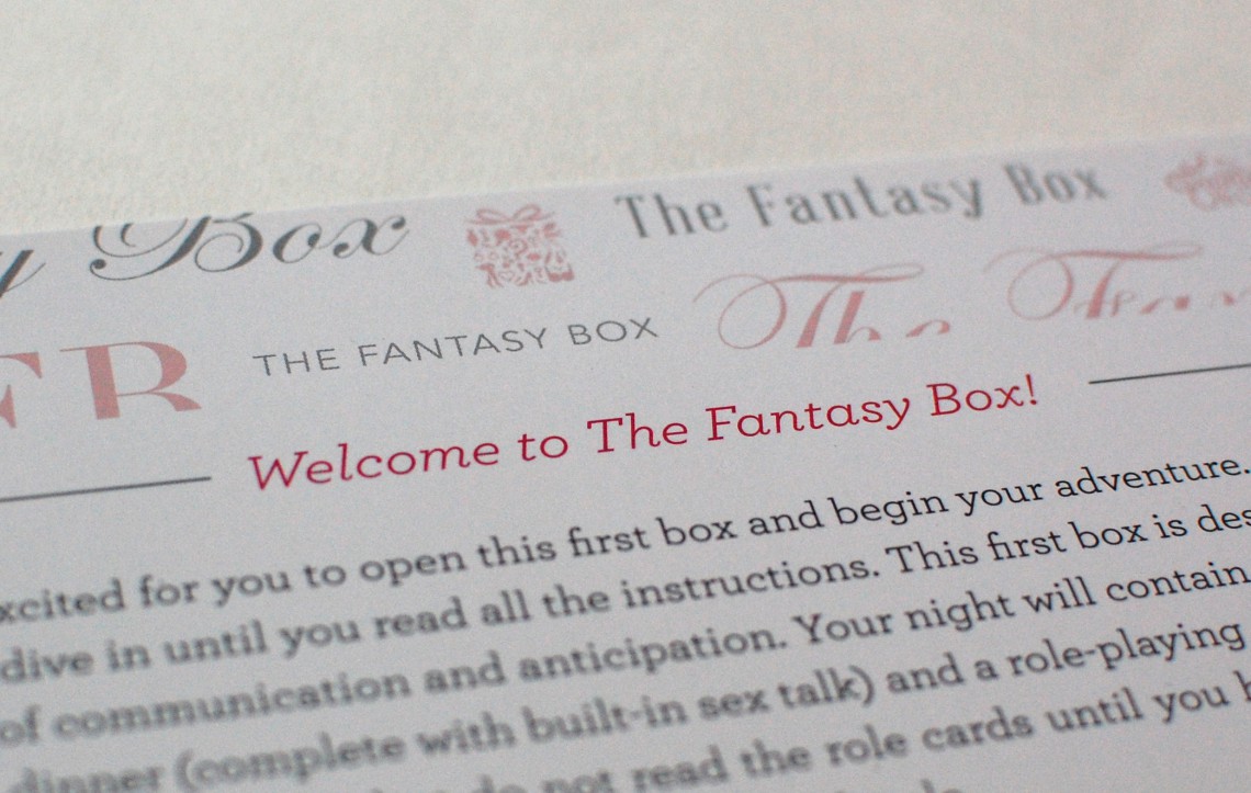 Welcome to The Fantasy Box