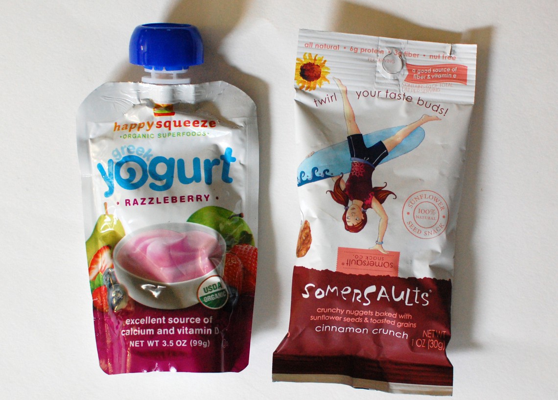 Yogurt & seed snacks!
