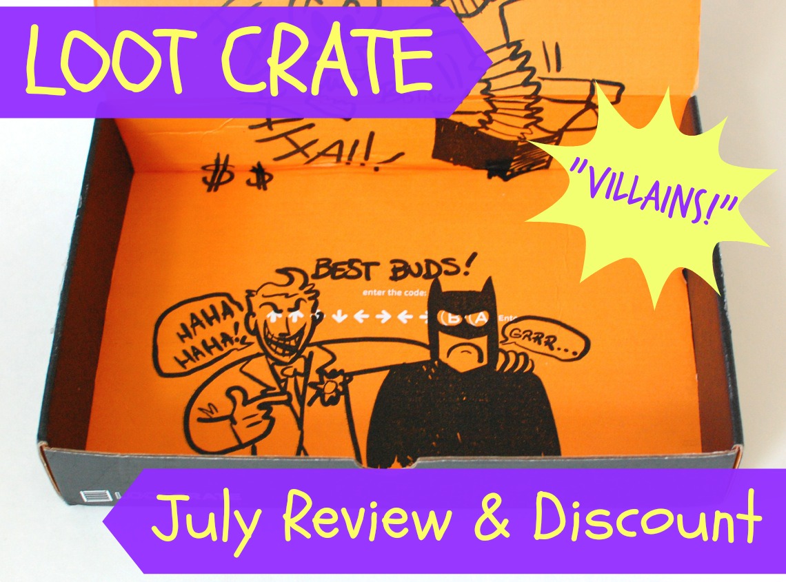 Loot Crate "Villians" box review