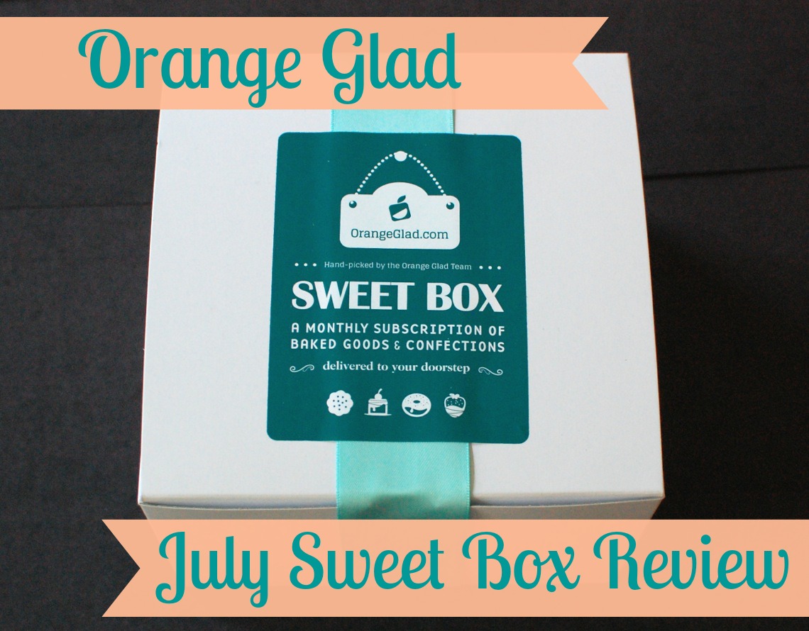 July 2014 Orange Glad Sweet Box