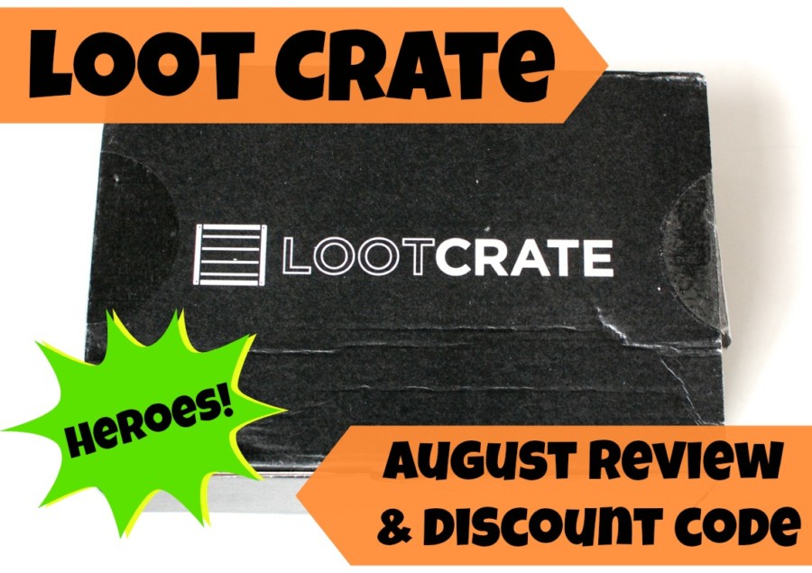 Loot Crate August Review & Discount Code