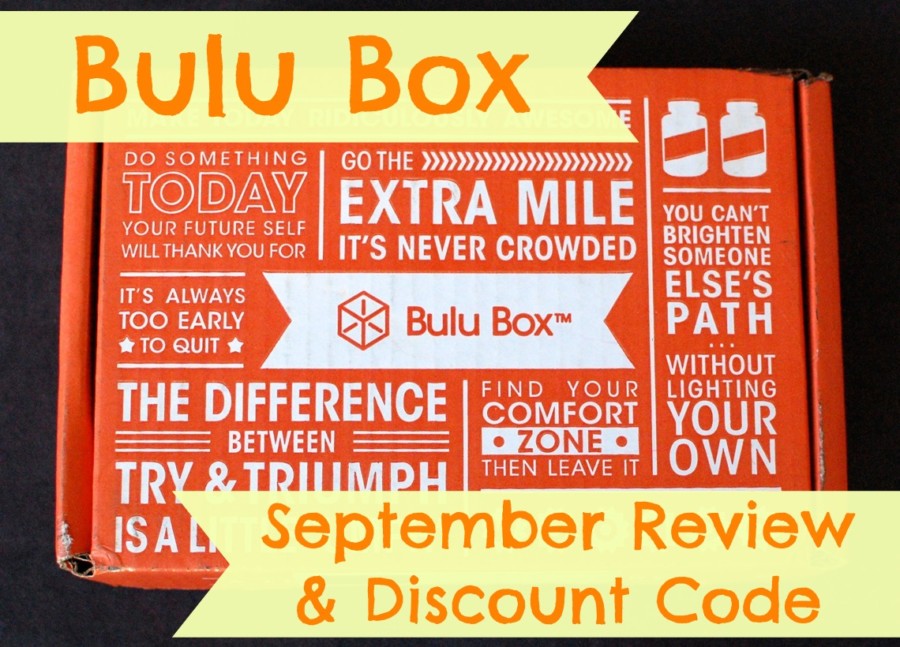 Bulu Box September review & discount code