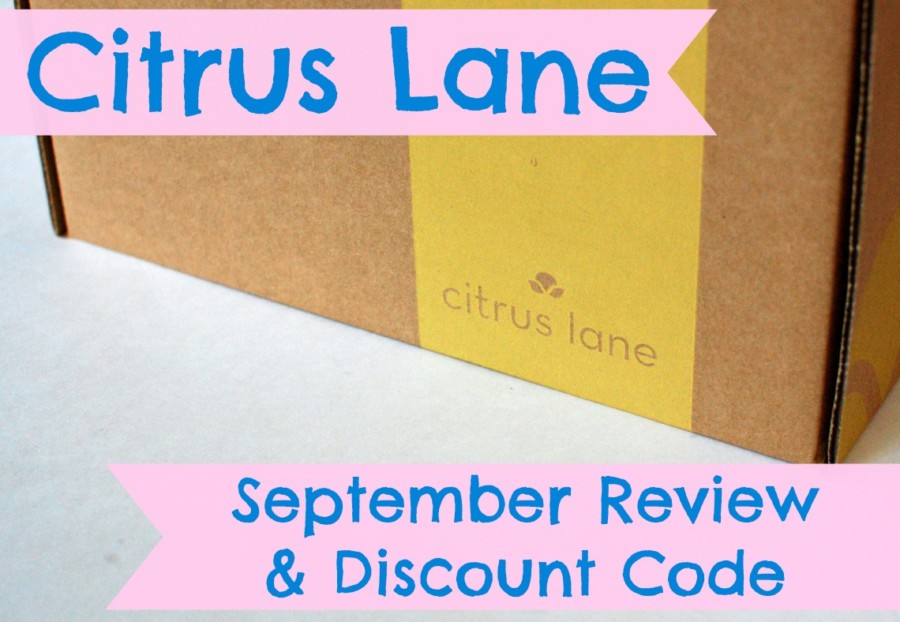 Citrus Lane September review & discount code