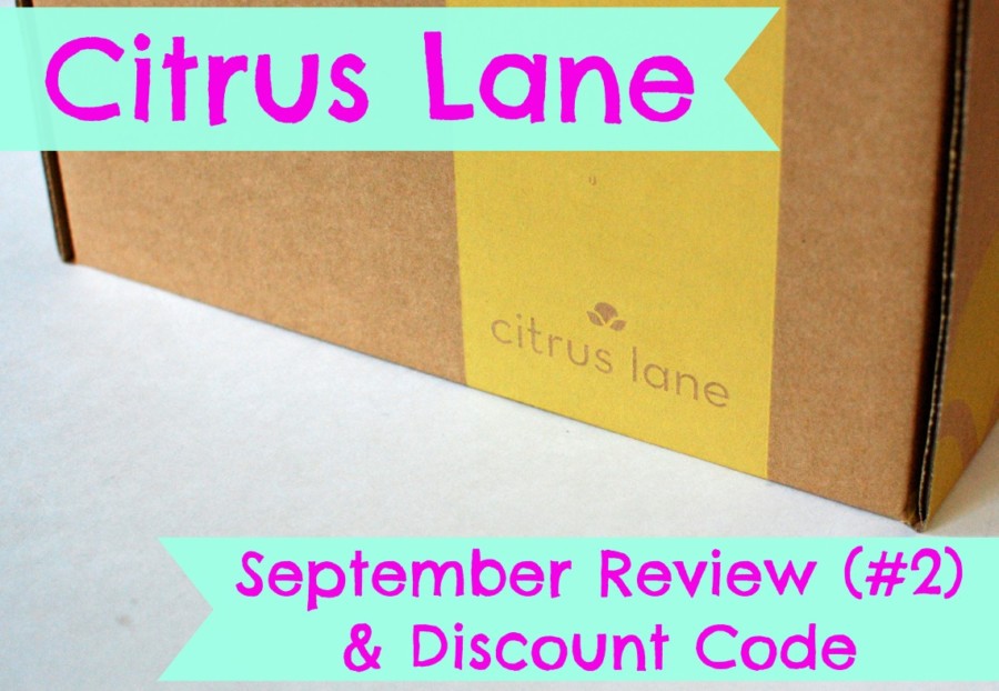Citrus Lane September 2014 Review & Discount Code