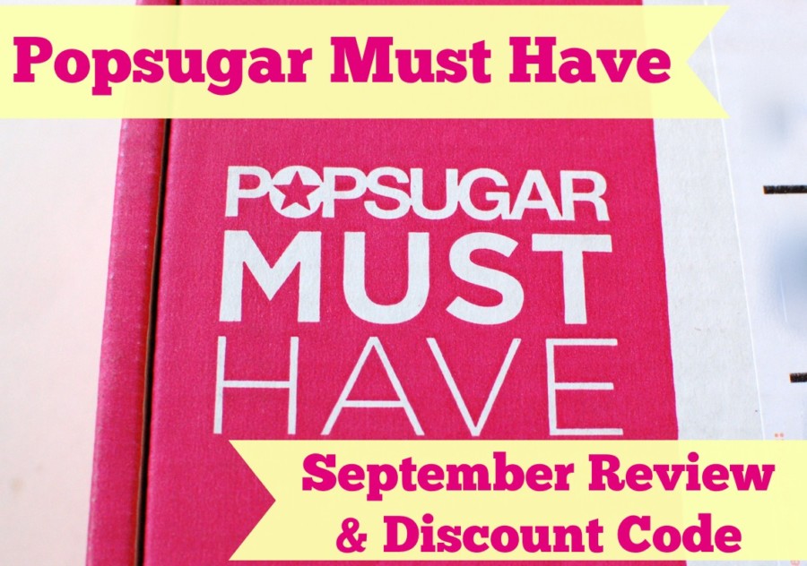 POPSUGAR Must Have box September 2014 review