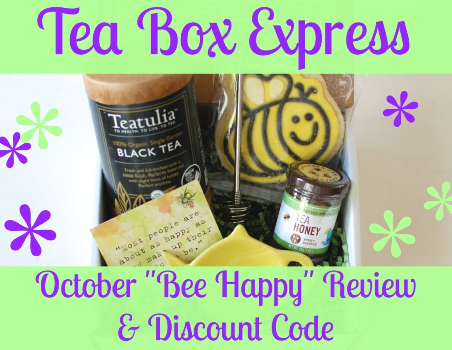 Tea Box Express October "Bee Happy" review & discount code