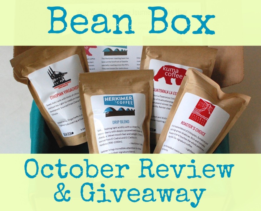 Bean Box October review & giveaway