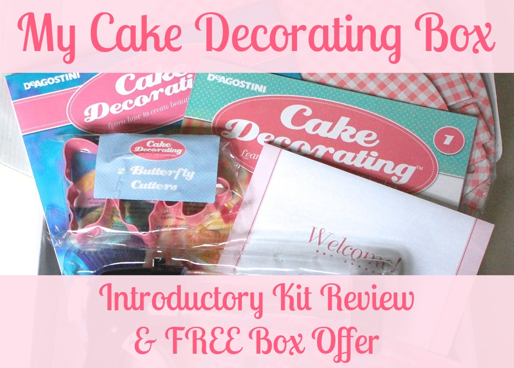 My Cake Decorating Box Introductory Kit Review & Free Box Offer