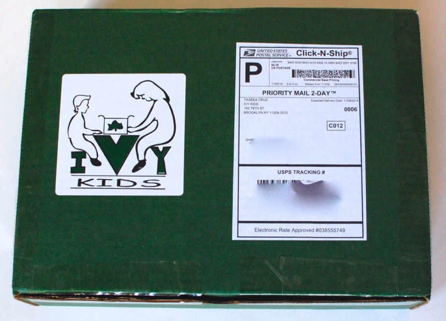 Ivy Kids November 2014 green box