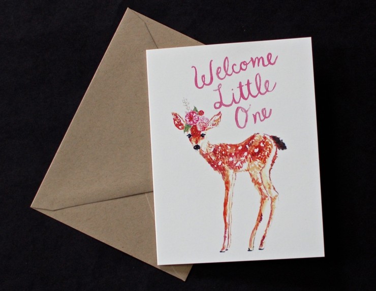 Welcome Little One card