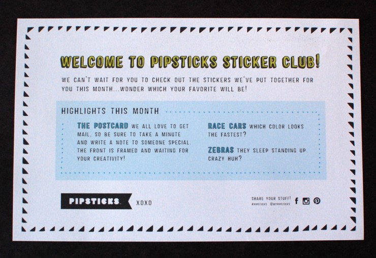 Pipsticks January 2015