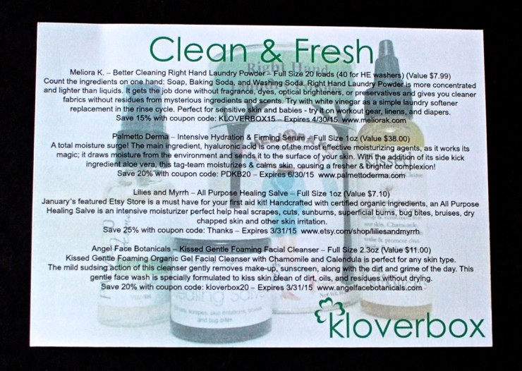 January Kloverbox