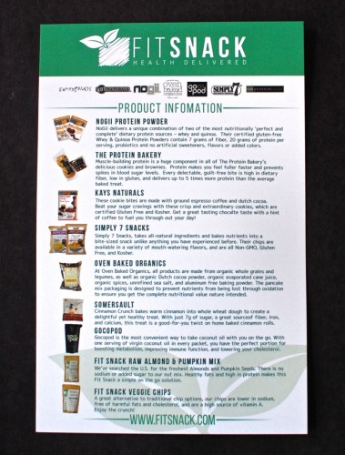 Fit Snack January 2015