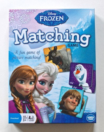 Frozen matching game