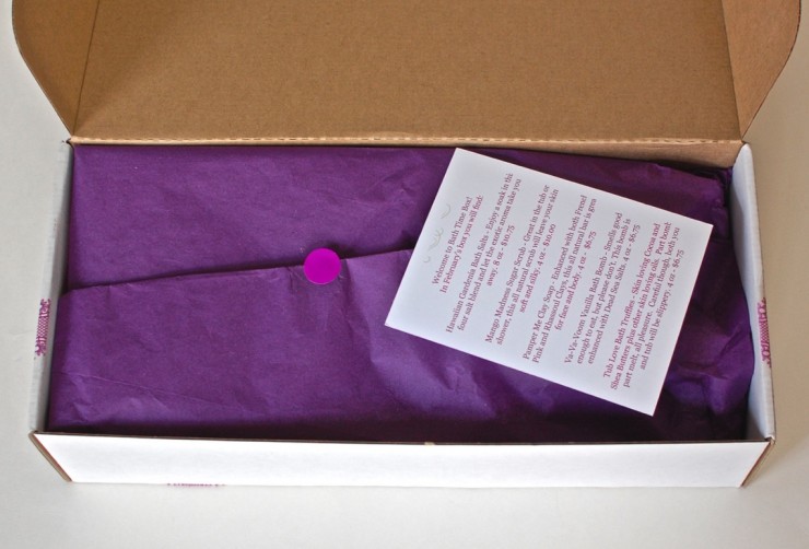 Bath Time Box