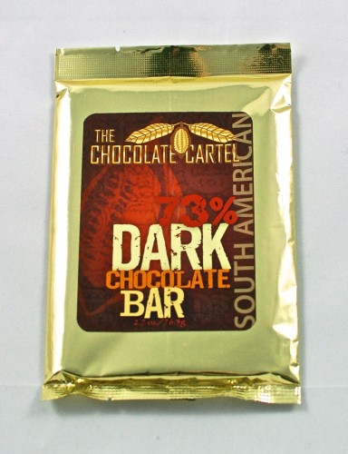The Chocolate Cartel dark chocolate bar