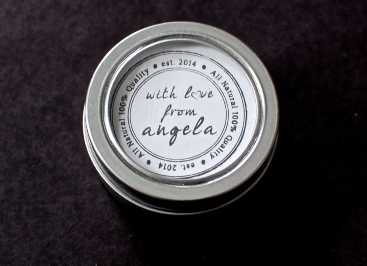 With Love From Angela lotion