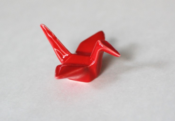 Crane Chopstick Rest