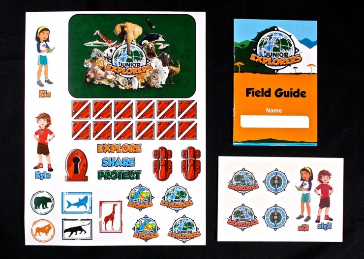 Junior Explorers welcome kit