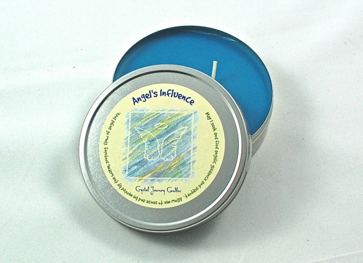Reiki infused candle