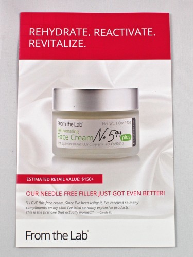 Face cream