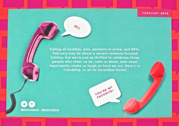 February Birchbox