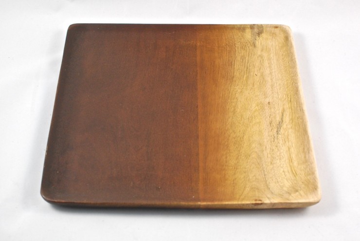 mango wood plate