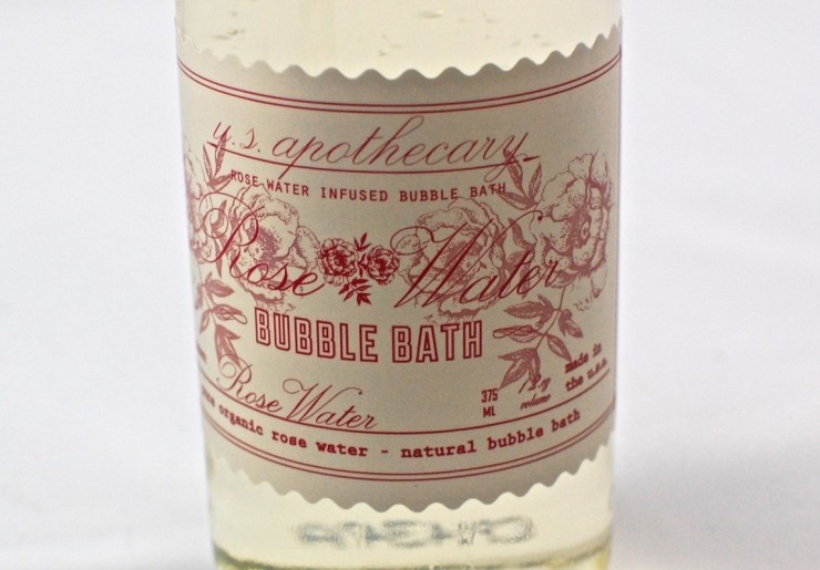 U.S. Apothecary bubble bath
