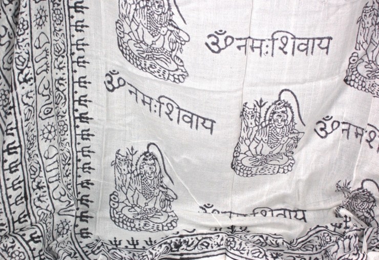 Indian prayer scarf