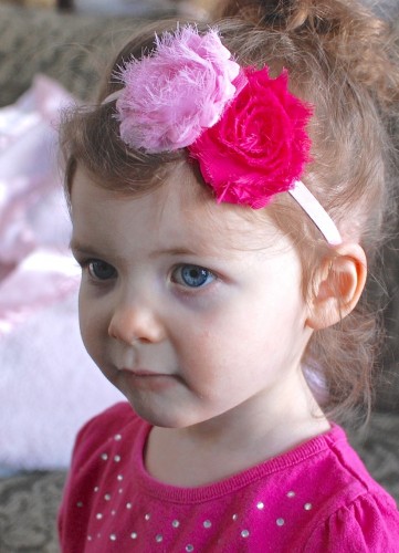 roses headband