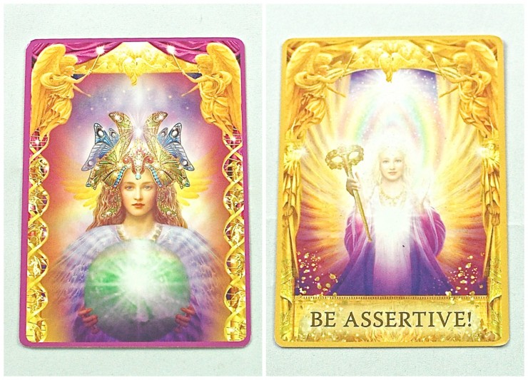angel affirmation card