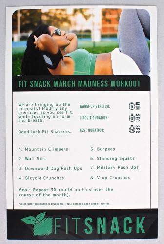 Fit Snack workout