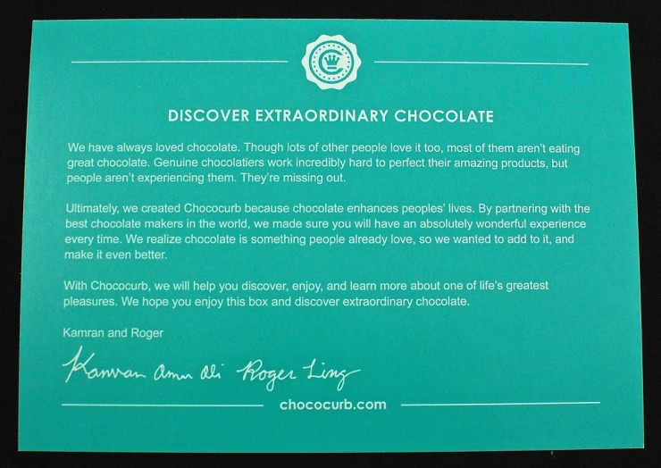 Chococurb card