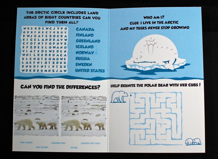 Junior Explorers activity book