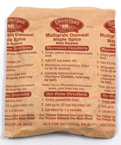 Country Choice Oatmeal