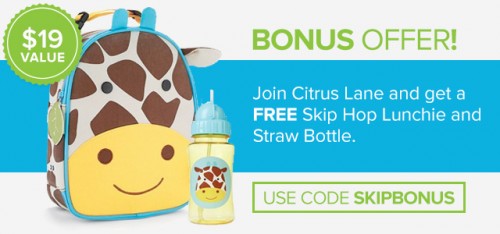 Citrus Lane free gift
