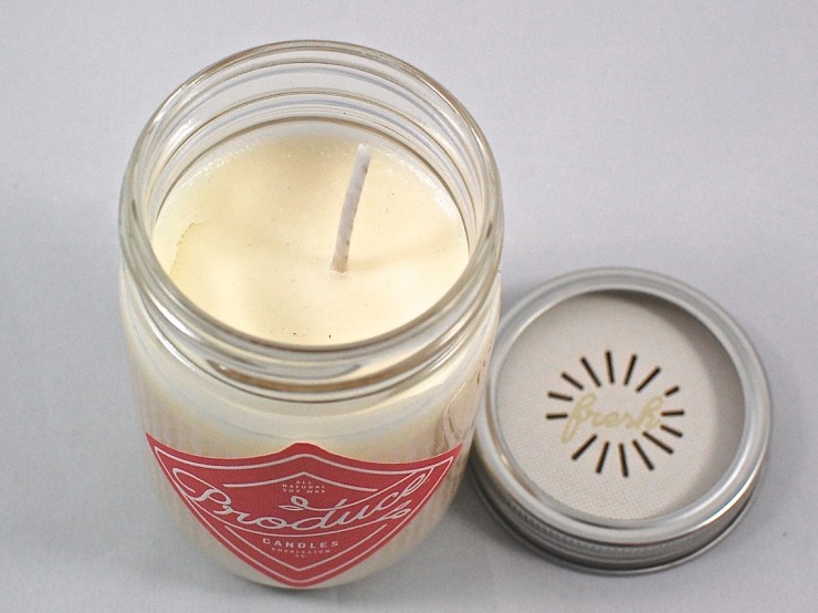 rhubarb candle