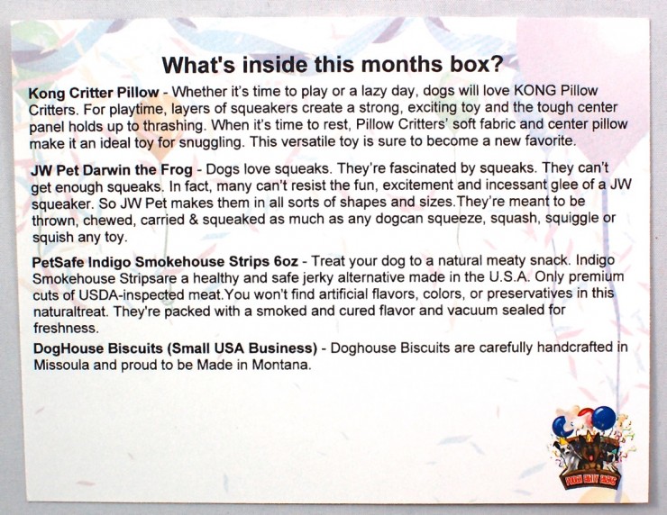 April Pooch Party Pack