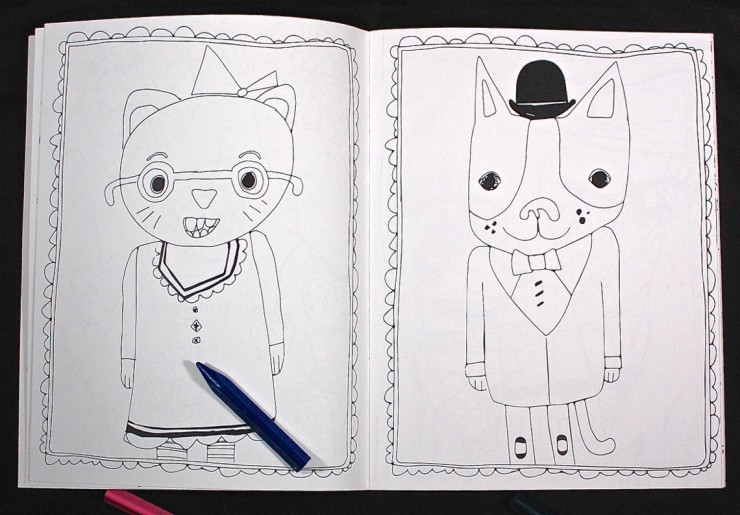coloring book subscription