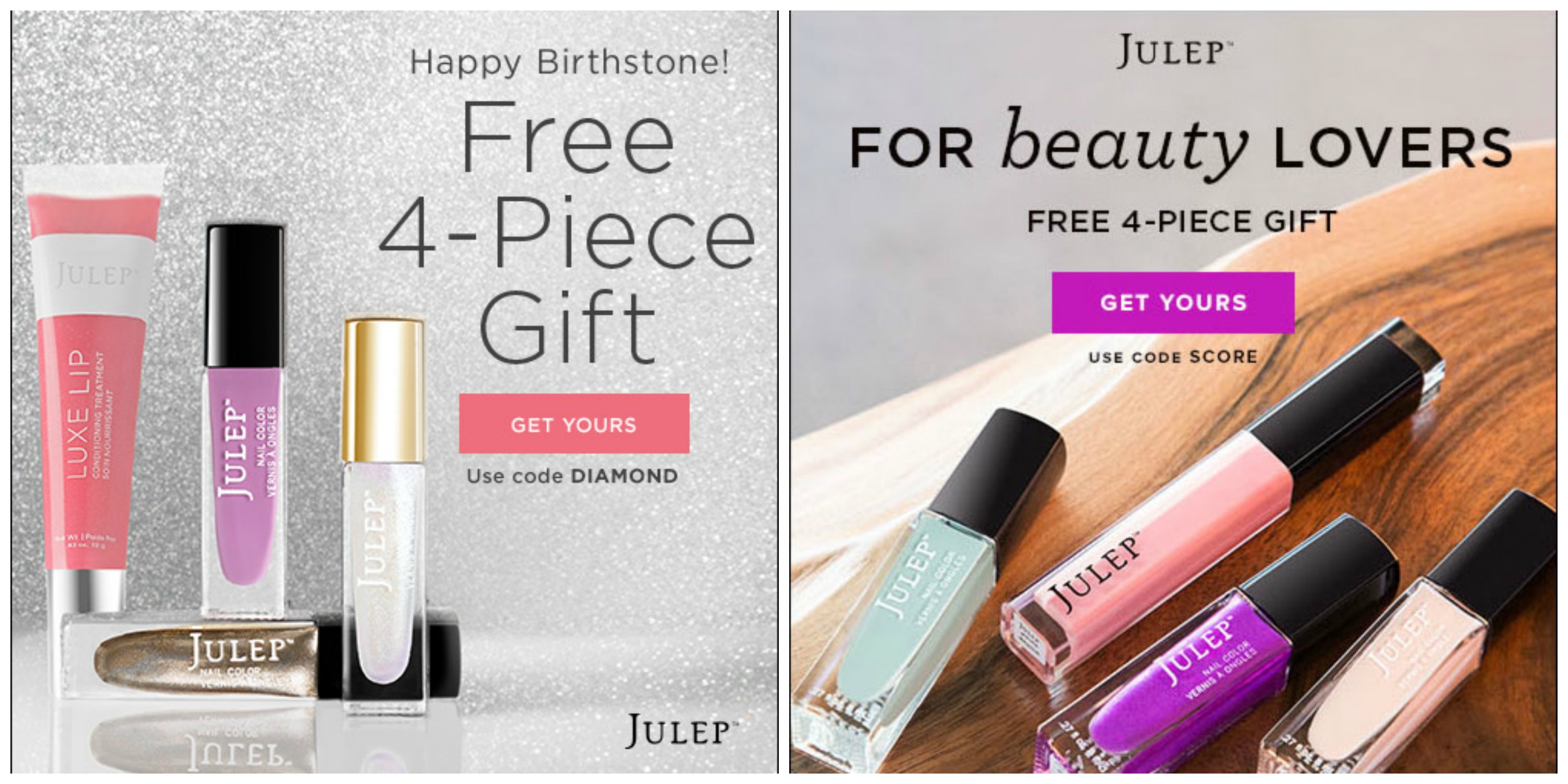 Julep free welcome box