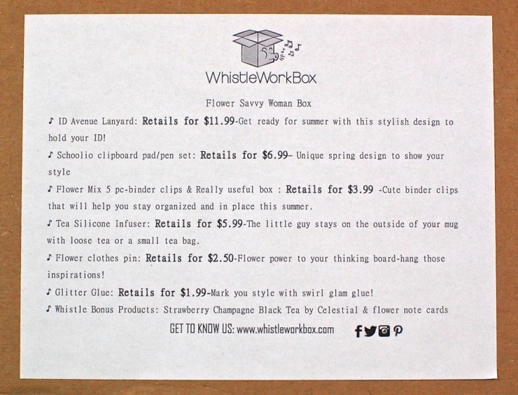 May Whistle Work Box